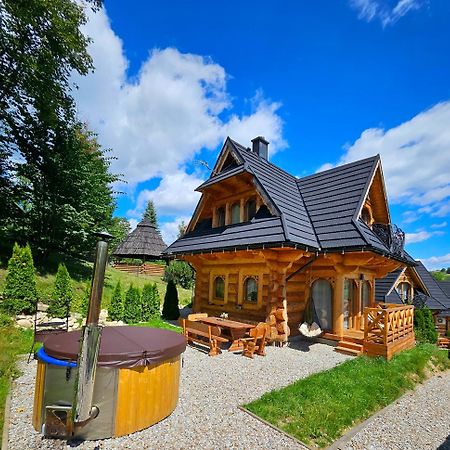 Goralska Chatka 3 Highland Cottage - Jacuzzi, Sauna, Split Ac, Private Parking, Mountains View Zakopane Exteriör bild