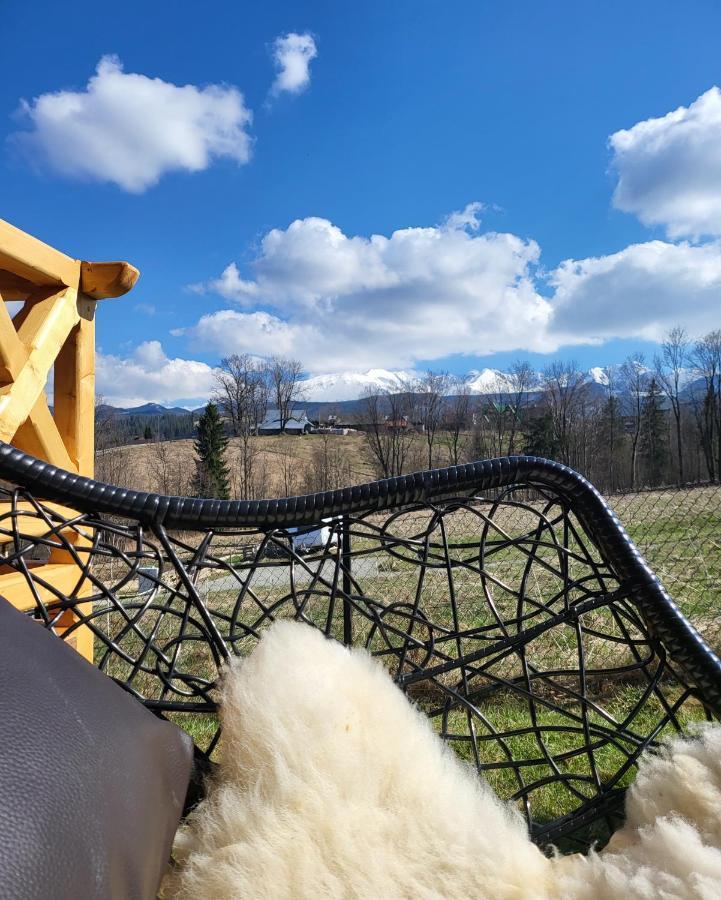 Goralska Chatka 3 Highland Cottage - Jacuzzi, Sauna, Split Ac, Private Parking, Mountains View Zakopane Exteriör bild