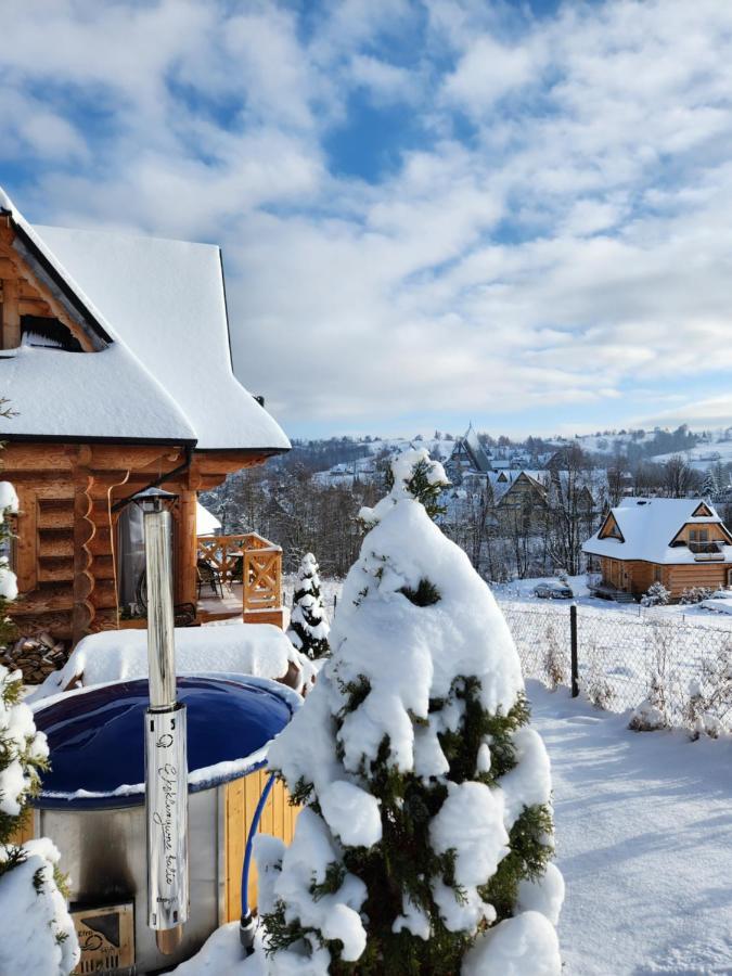 Goralska Chatka 3 Highland Cottage - Jacuzzi, Sauna, Split Ac, Private Parking, Mountains View Zakopane Exteriör bild