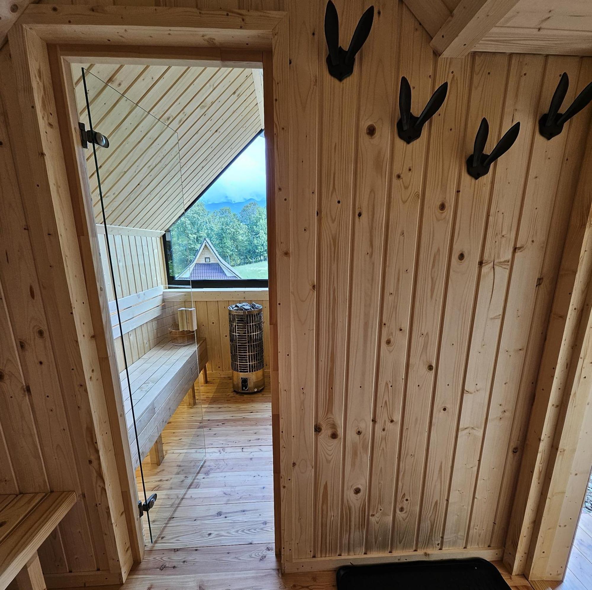 Goralska Chatka 3 Highland Cottage - Jacuzzi, Sauna, Split Ac, Private Parking, Mountains View Zakopane Exteriör bild