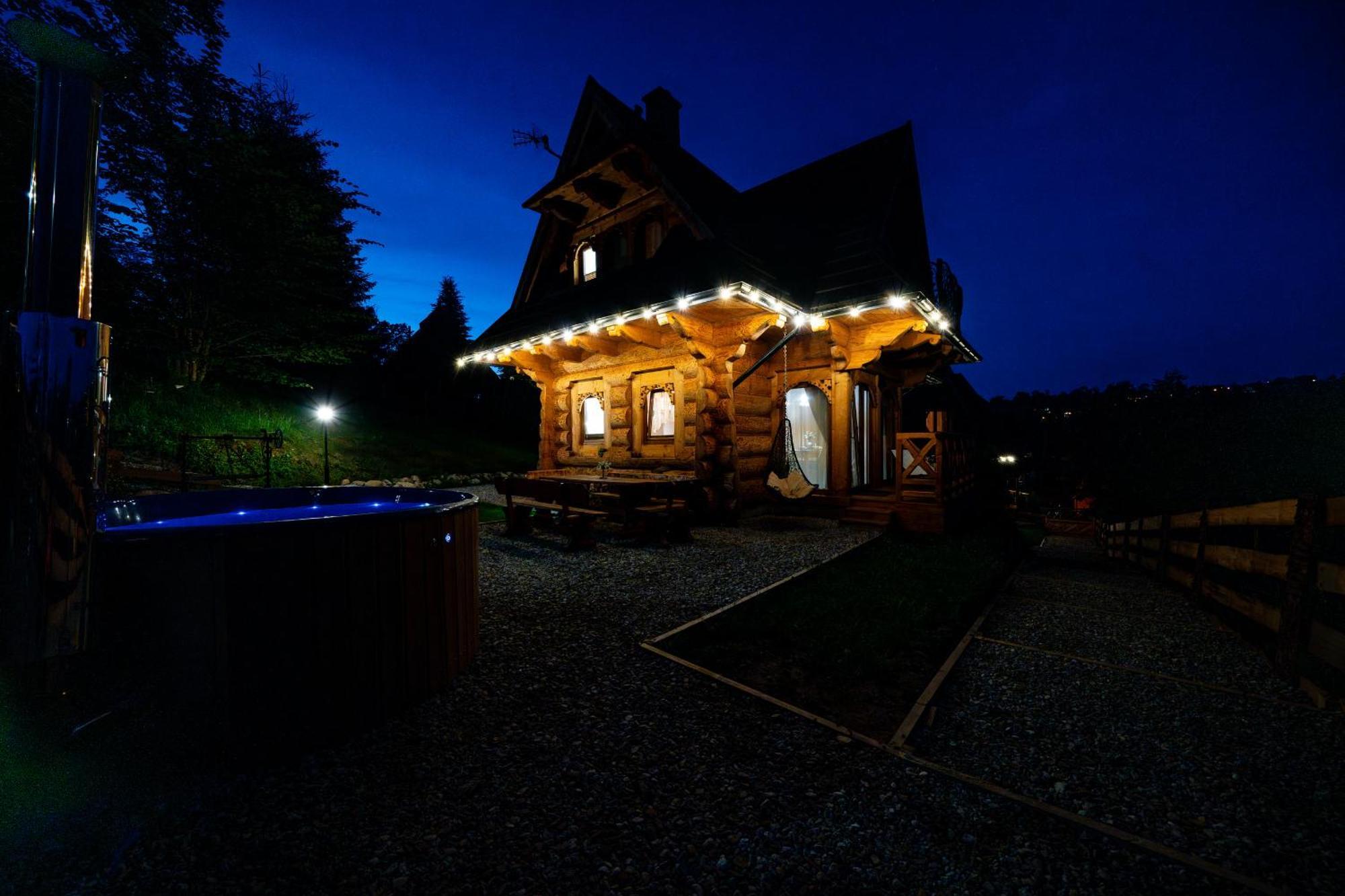 Goralska Chatka 3 Highland Cottage - Jacuzzi, Sauna, Split Ac, Private Parking, Mountains View Zakopane Exteriör bild