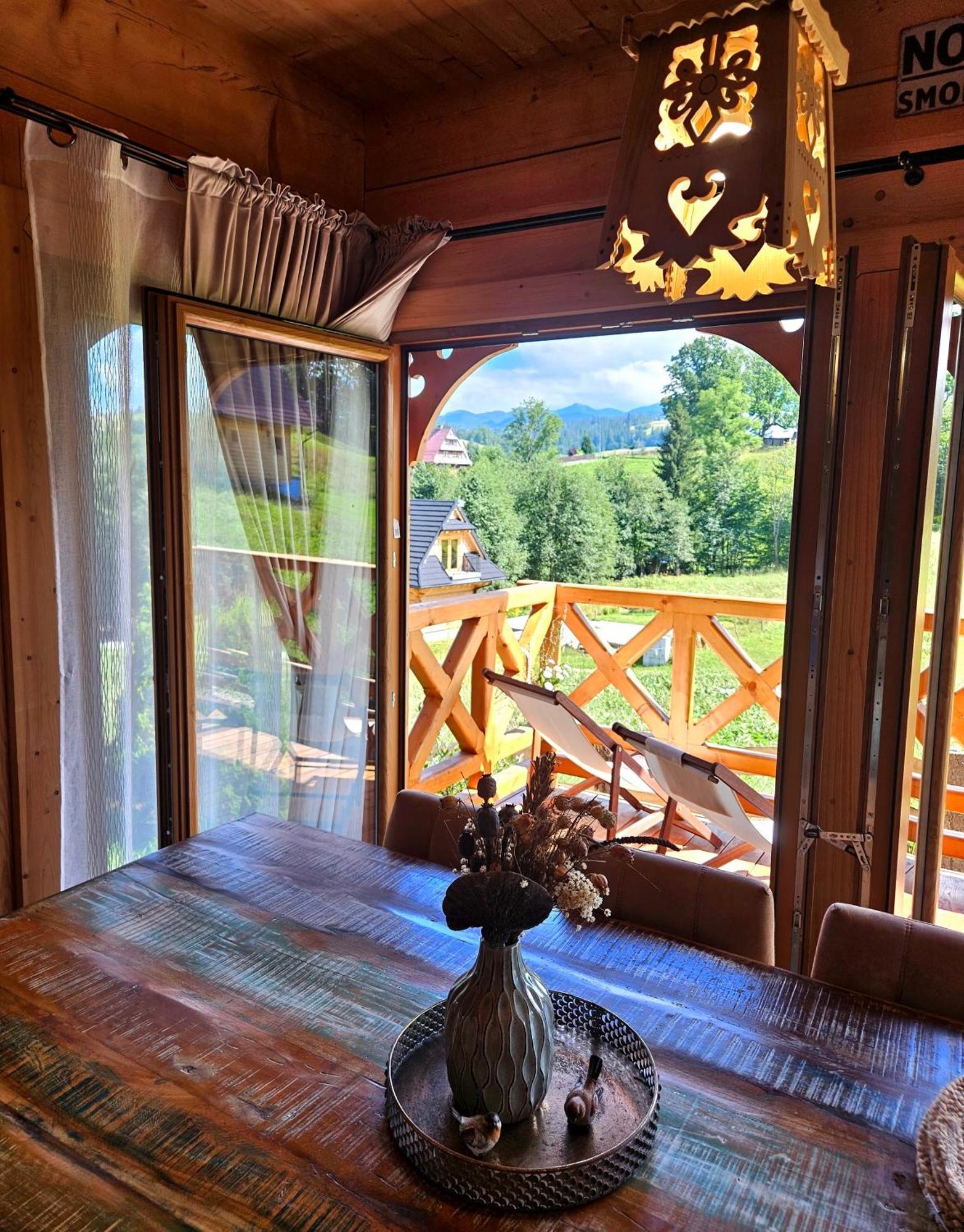 Goralska Chatka 3 Highland Cottage - Jacuzzi, Sauna, Split Ac, Private Parking, Mountains View Zakopane Exteriör bild