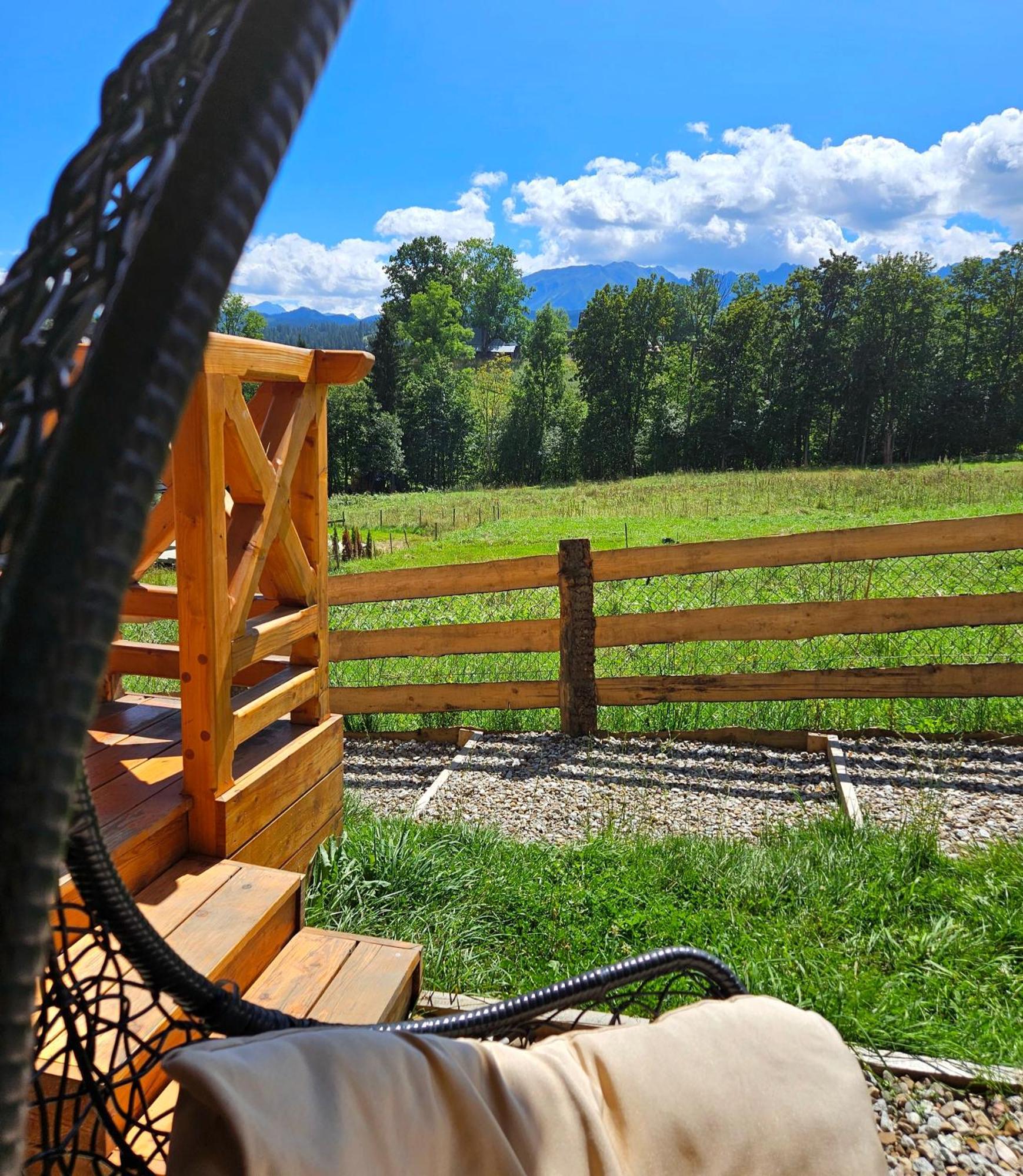 Goralska Chatka 3 Highland Cottage - Jacuzzi, Sauna, Split Ac, Private Parking, Mountains View Zakopane Exteriör bild